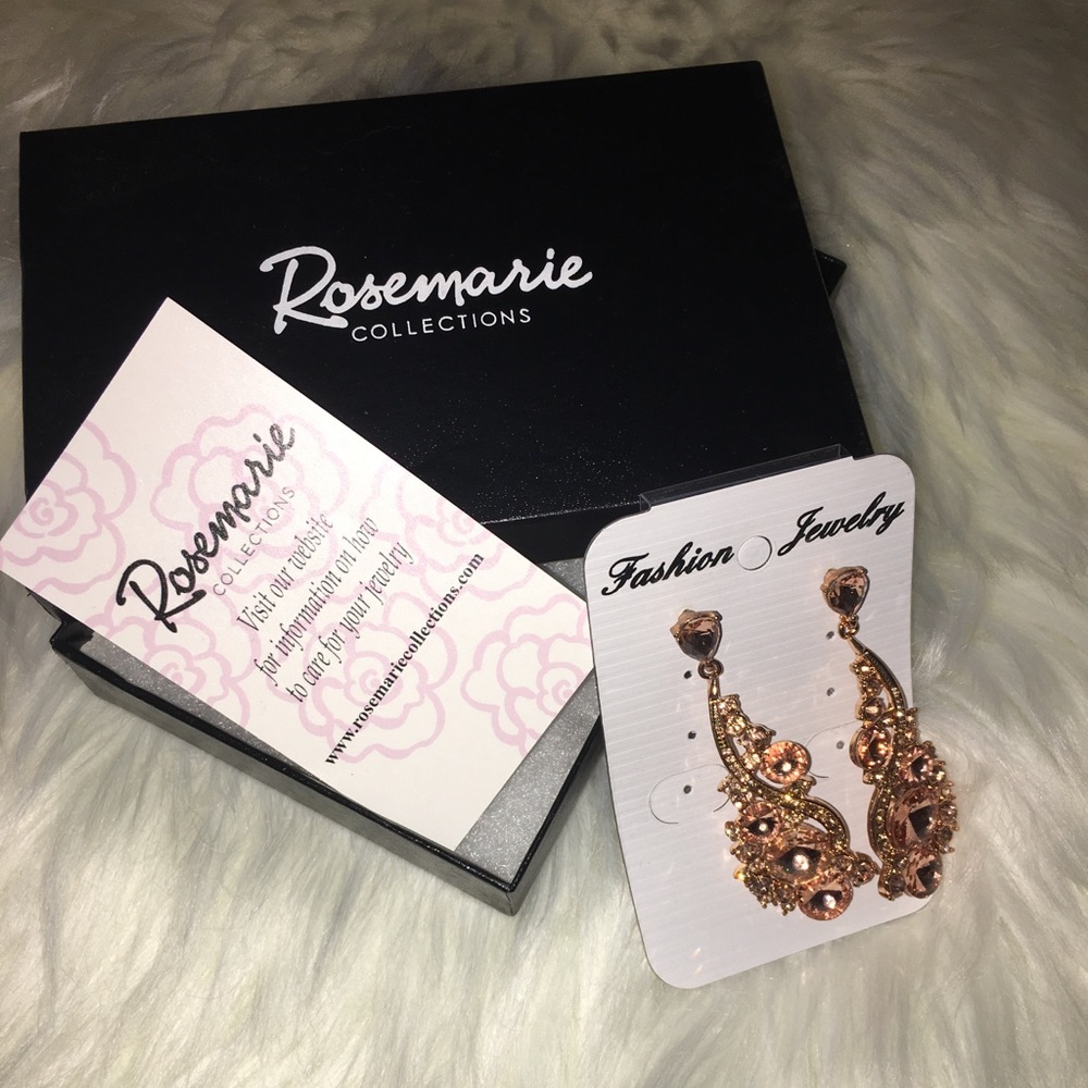 NWT Rosemarie Collections Women's Evening Earrings
